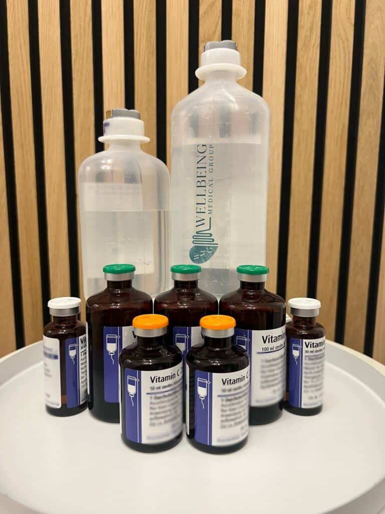 VC with saline