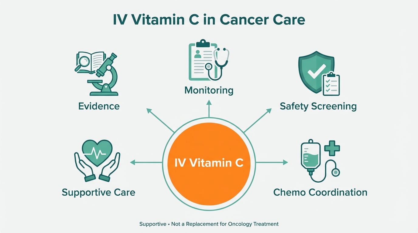 Safe IV Vitamin C for Cancer in London - Wellbeing Medical
